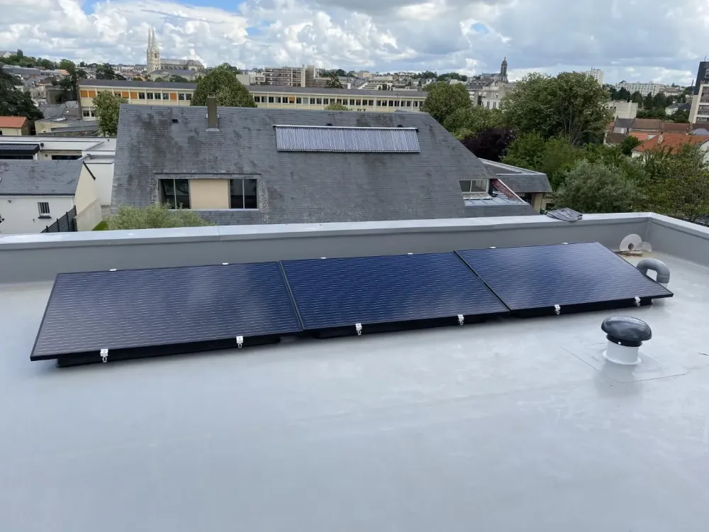 banniere panneau solaire